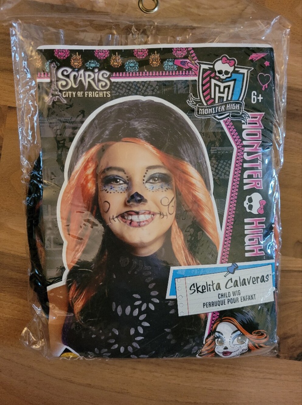 Monster High Skelita Calaveras Child Wig